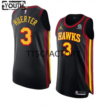 Dres Atlanta Hawks Aaron Holiday 3 Jordan 2022-23 Statement Edition Crno Swingman - Dječji